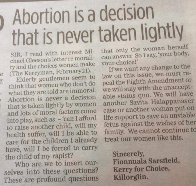 Abortion is a decision that is never taken lightly