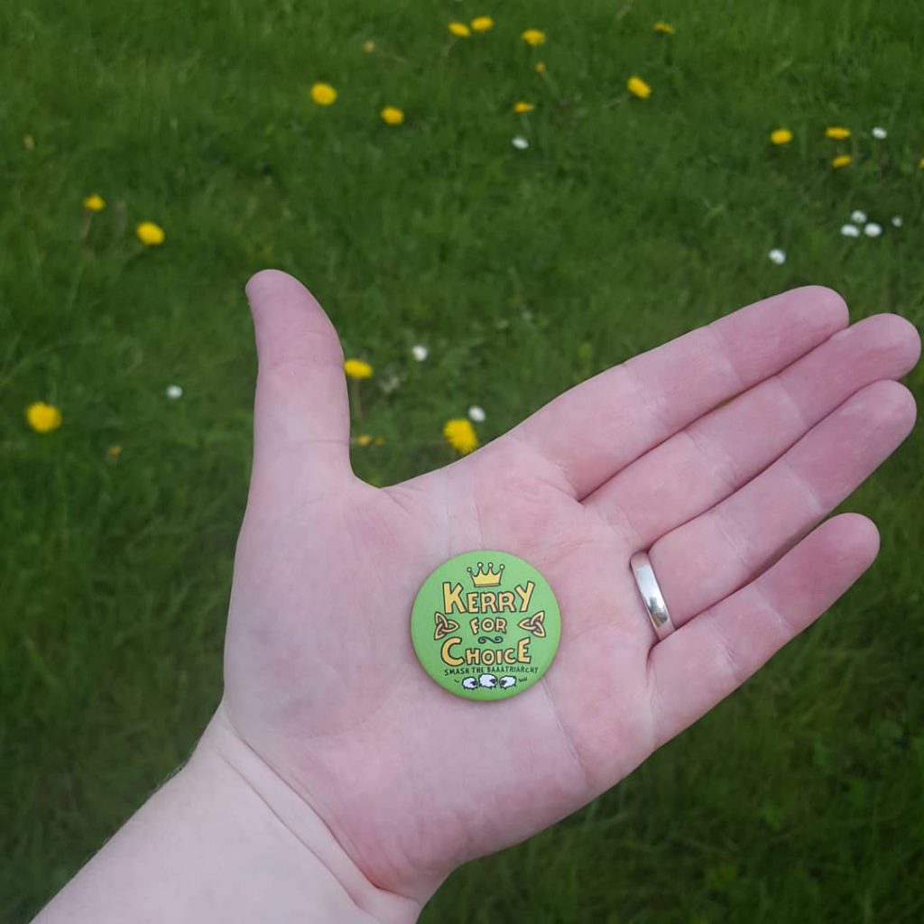 Kerry for Choice Badge