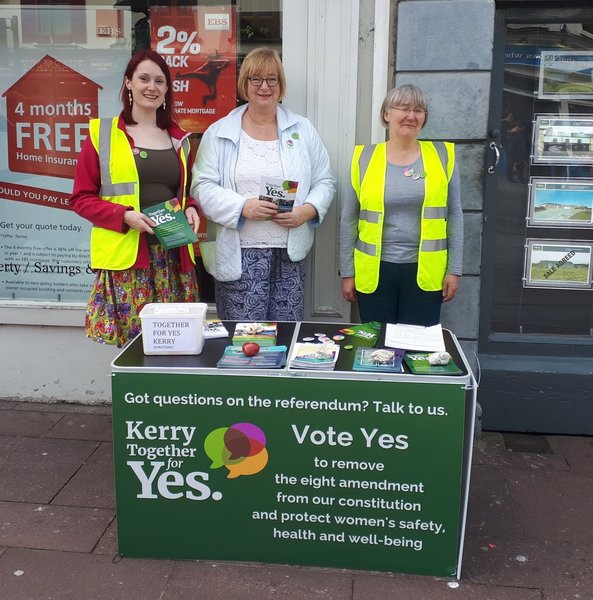 Together for Yes holds four stalls across Kerry